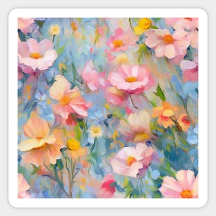 Dreamy Flowers of Spring Sticker